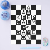 KALM EN GAME AAN - Kaas BEHOUDEN Flyer (Enkel)