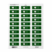 KALM EN GAME ON-Card games BEHOUDEN Etiket (Full Sheet)