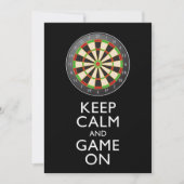 KALM EN GAME OP DE Dart Board BEHOUDEN (Voorkant)