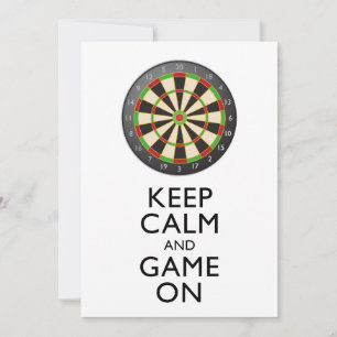 KALM EN GAME OP DE Dart Board BEHOUDEN