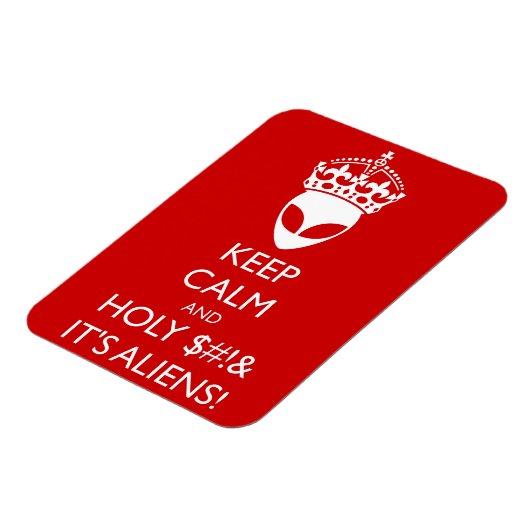 Kalm en Heilig $#! En het is vreemdelingen! Magneet (Linkerzijde)