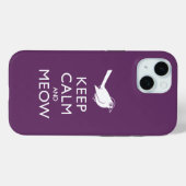 Kalm en kalm houden Case-Mate iPhone case (Achterkant (horizontaal))