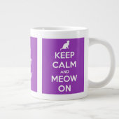 Kalm en kalm houden op Paars Grote Koffiekop (Rechts)