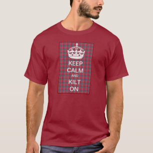 Kalm en Kilt aan houden T-shirt