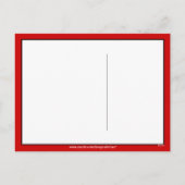 Kalm en prettig kerstfeest houden feestdagenkaart (Achterkant)