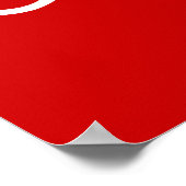 Kalm en prettig kerstPoster houden Poster (Hoek)