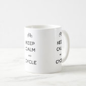 Kalm en programma houden koffiemok (Voorkant rechts)