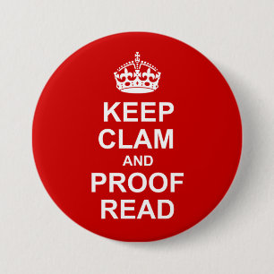 Kalm en review Button houden
