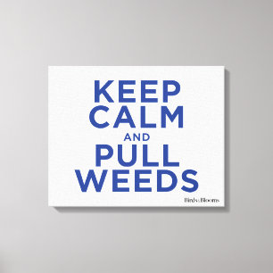 Kalm- en saakkwalsen houden canvas afdruk