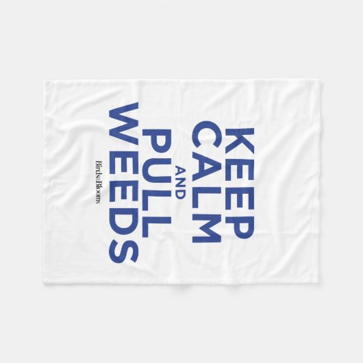 Kalm- en saakkwalsen houden fleece deken (Voorkant (Horizontaal))