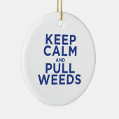 Kalm- en saakkwalsen houden keramisch ornament (Rechts)