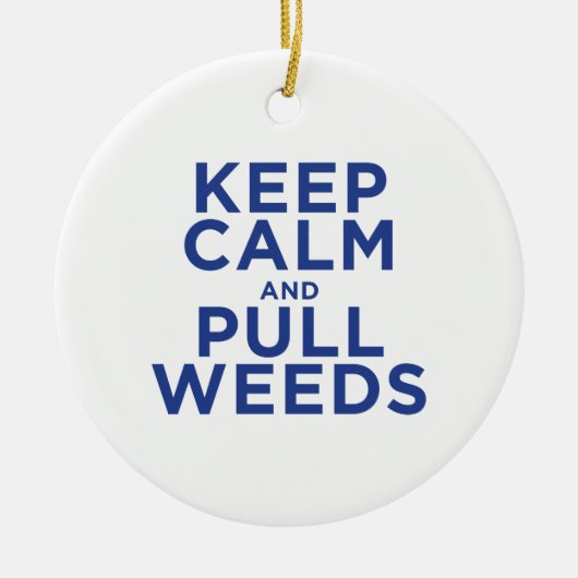 Kalm- en saakkwalsen houden keramisch ornament (Voorkant)