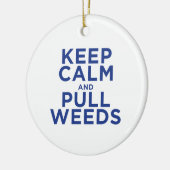 Kalm- en saakkwalsen houden keramisch ornament (Links)