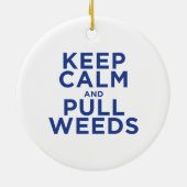 Kalm- en saakkwalsen houden keramisch ornament (Achterkant)