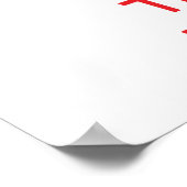 Kalm en TRUST Logan bewaren Poster (Hoek)