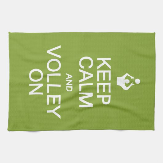 Kalm en vol houden Aangepaste handdoeken (Horizontaal)