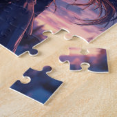 Kalm en vredig meisje legpuzzel (Zijkant)