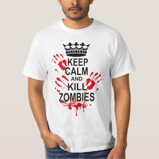 KALM- EN ZEEZOMBIËN HOUDEN T-SHIRT