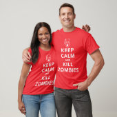 KALM- EN ZEEZOMBIËN HOUDEN T-SHIRT (Unisex)