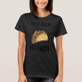 Kalm eten Tacos  bendes T-shirt (Voorkant)