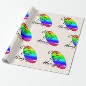 Kalm gedurfde horizonten surfen cadeaupapier (Uitgerold)