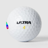 Kalm gedurfde horizonten surfen golfballen (Logo)