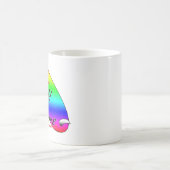 Kalm gedurfde horizonten surfen koffiemok (Center)