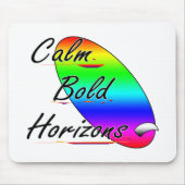 Kalm gedurfde horizonten surfen muismat (Voorkant)