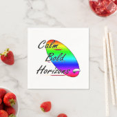 Kalm gedurfde horizonten surfen servet (Insitu)