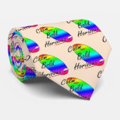 Kalm gedurfde horizonten surfen stropdas (Opgerold)