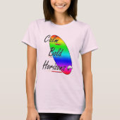 Kalm gedurfde horizonten surfen t-shirt (Voorkant)