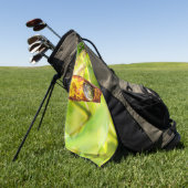 kalm gehechtheid golfhanddoek (Groen)