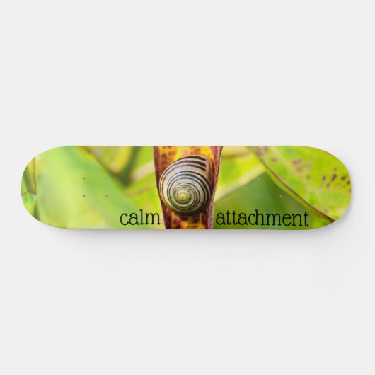 kalm gehechtheid persoonlijk skateboard (Horizontaal)