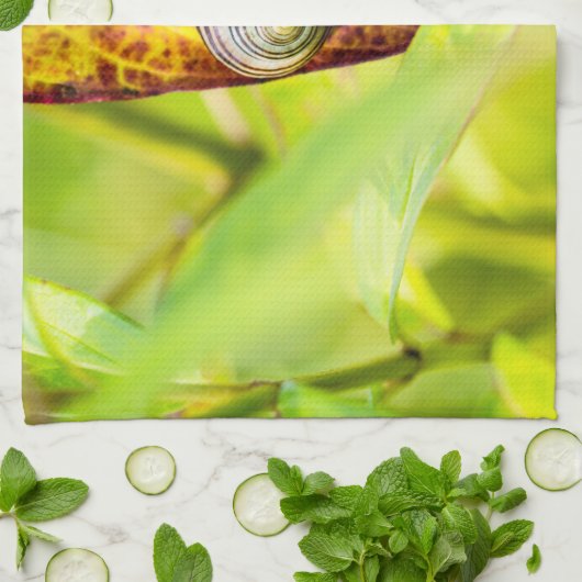 kalm gehechtheid theedoek (Gevouwen)