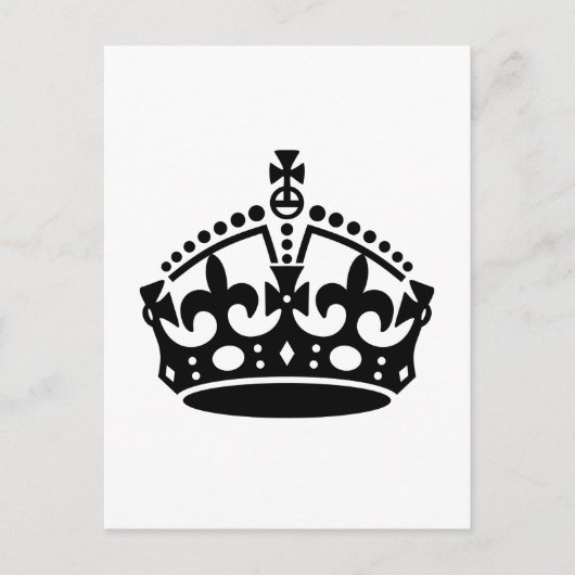 Kalm gekweekte Sjabloon houden Briefkaart (Voorkant)