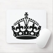 Kalm gekweekte Sjabloon houden Muismat (Met muis)