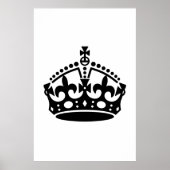 Kalm gekweekte Sjabloon houden Poster (Voorkant)