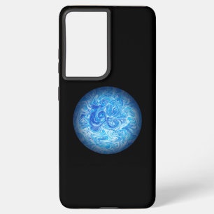 Kalm getijdenkunst telefoonhoesje Samsung Galaxy S Hoesje