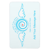 Kalm Hart in een Storm Magneet (Verticaal)