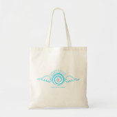 Kalm hart in een Storm Tote Bag (Voorkant)