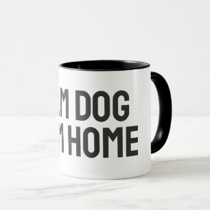 Kalm Hond Kalm Thuis – Minimalistische Bewuste Hon Mok