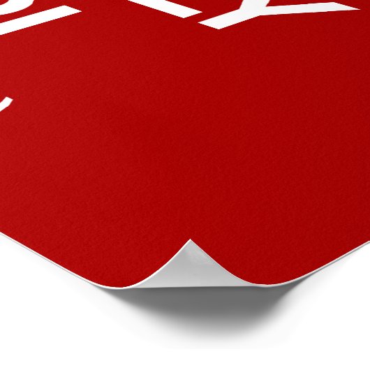 Kalm houden Alleen Pi (Pi = 3.142) Poster (Hoek)