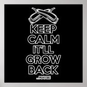 Kalm houden: Barber Shop Humor Poster (Voorkant)