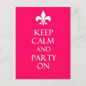 Kalm houden briefkaart (Voorkant)