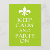 Kalm houden briefkaart (Voorkant)