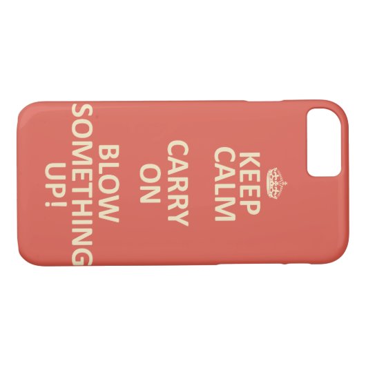 Kalm houden Case-Mate iPhone case (Achterkant (Horizontaal))