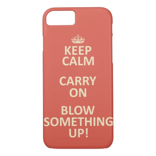 Kalm houden Case-Mate iPhone case (Achterkant)