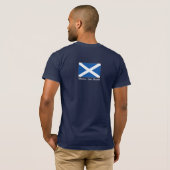 Kalm houden - Dinna Fash Scots T-shirt (Achterkant volledig)