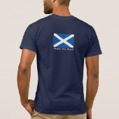 Kalm houden - Dinna Fash Scots T-shirt (Achterkant)