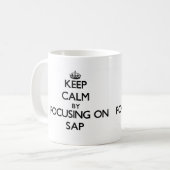 Kalm houden door zich te richten op Sap Koffiemok (Voorkant links)